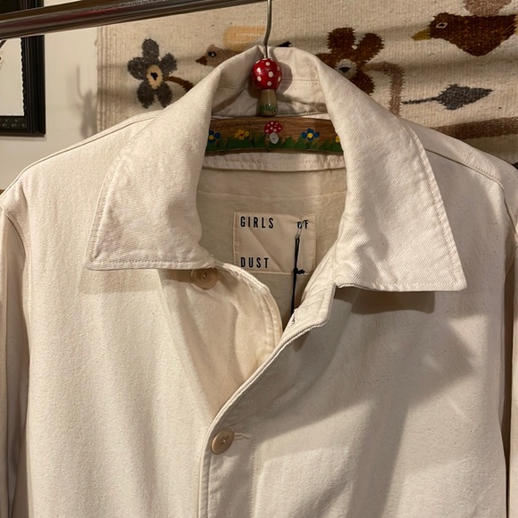 GIRLS OF DUST W FIELD COAT IN NATURAL - Picture 5 of 10